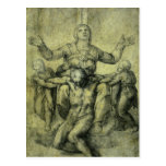 Pietà for Vittoria Colonna by Michelangelo Postcard