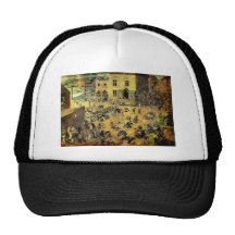 Pieter Bruegel's "Children’s Games" - 1560 Hat