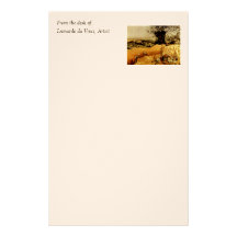 Pieter Bruegel's The Harvesters (1565) Custom Stationery