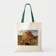 Pieter Bruegel's "The Tower of Babel" (circa 1563) Bags