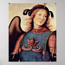 Pietro Perugino - Archangel Michael Print
