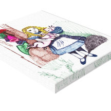 Pig Baby Stretched Canvas Prints