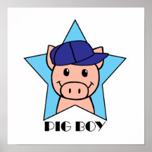 Pig Boy Posters