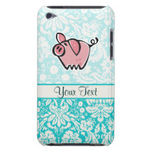 Pig; Cute Barely There iPod Cover