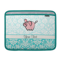 Pig; Cute MacBook Sleeve