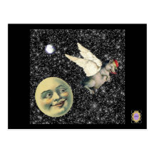 Pig Dreams Postcard