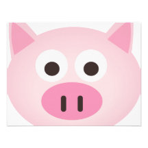 Pig Invitations
