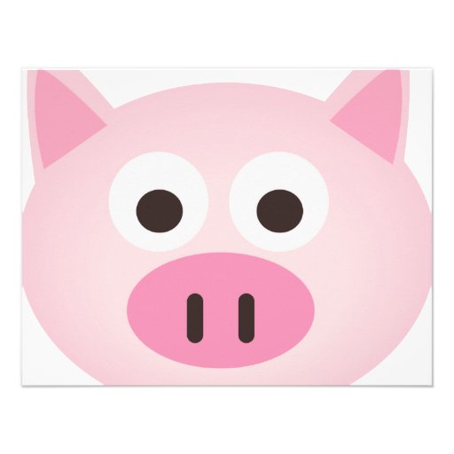 Pig Invitations