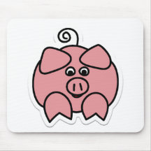 pig mouse pads