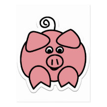 pig post cards