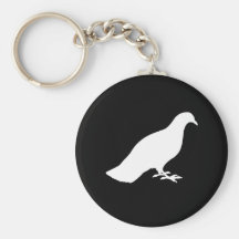 Pigeon Keychain