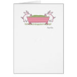 PIGGING OUT GREETING CARDS