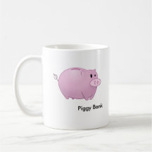 Piggy Bank Coffee Mug