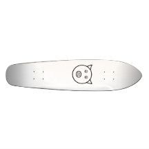 Piggy face skate deck