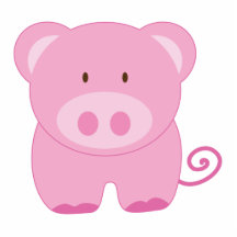 Piggy Photo Sculpture Magnet