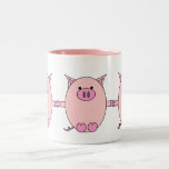 Piggy Power - Pink Piggies Coffee Mug
