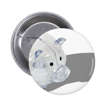 PiggyBank092110 Pinback Button