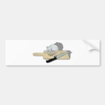 PiggyBankCuttingBoard092110 Bumper Sticker