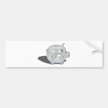 PiggyBankProfile102410 Bumper Stickers