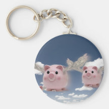Pigs Fly Keychains