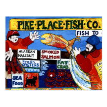 Pike Place Fish Co. Post Cards