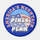 Pikes Peak America's Mountain Fridge Magnet