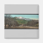 Pikes Peak Avenue, Colorado Springs classic Photoc Refrigerator Magnets
