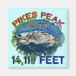 Pikes Peak, Colorado Refrigerator Magnets