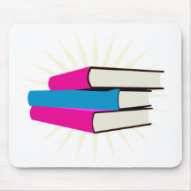 Pile of Books Mouse Pads