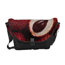 Pile of lychees courier bag