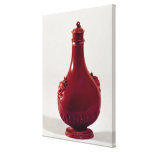 Pilgrim bottle, Meissen, c.1710 Stretched Canvas Prints