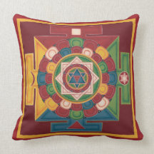 PILLOW - Mandala of the 5 Earth Elements