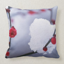 Pillow spring cherry blossom photo
