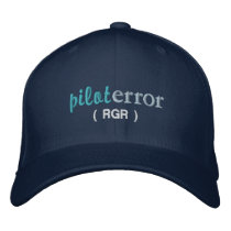 Pilot Error Roger Hat embroidered hats