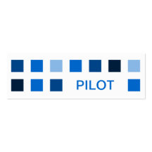 PILOT (mod squares) Business Card Template