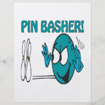 Pin Basher Flyer Design