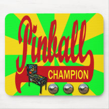 Pinball Champion Mouse Pads