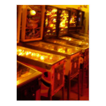 Pinball Machines Post Cards