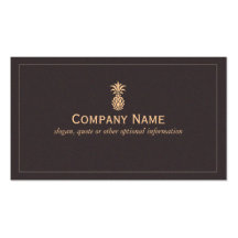 Pineapple Business Card