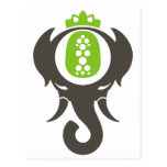 Pineapple Elephant Post Cards
