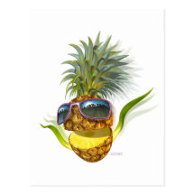pineapple post cards