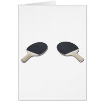 PingPongPaddle052711 Greeting Card