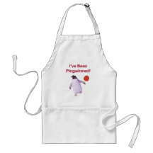 Pingwinned Penguin Ping Pong Aprons