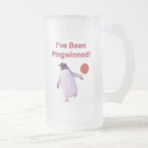 Pingwinned Penguin Ping Pong Mug