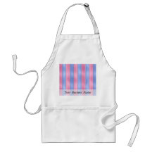 Pink and Blue Stripes Aprons