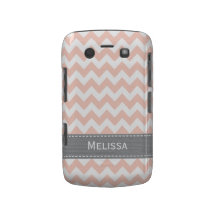 Pink and Grey Chevron BlackBerry Bold Case Mate Co