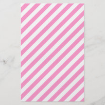 Pink and White Candy Stripes. Custom Flyer