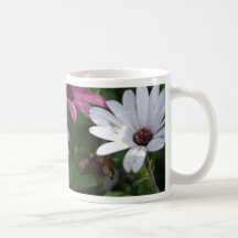 Pink and White Daisies Coffee Mug