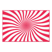 Pink and white swirl photograph