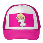 Pink Angel Mesh Hats